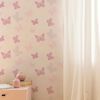 Kids at Home Veggpanel Butterfly pink 100114