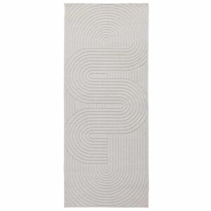 vidaXL Innend&oslash;rs og utend&oslash;rs teppe PALMERAS Krem 150 x 80 cm Polyester