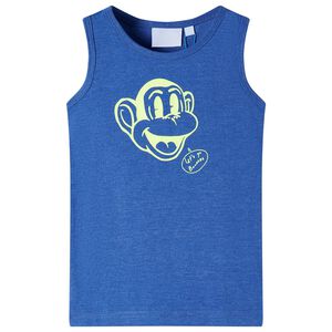 Singlet for barn bl&aring; melert 92