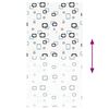 vidaXL Dusjrullgardin 130x240 cm Stoff Bredde 126 cm