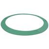 vidaXL Sikkerhetsmatte PE gr&oslash;nn 3,66 m rund trampoline