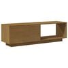 vidaXL TV-benk 110x30x33,5 cm heltre furu honningbrun