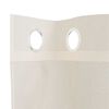 vidaXL Voilegardiner med grommets 2 stk krem 140x245 cm