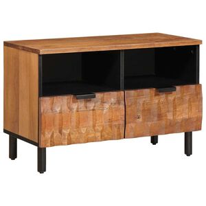 vidaXL TV-skap Acacia Brun Finish 70 x 33 x 46 cm Massiv mango tre