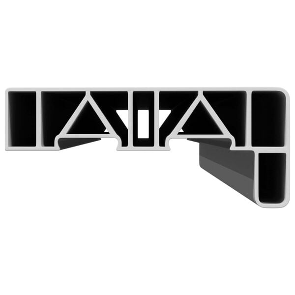 vidaXL Vinduskarmer Hvit 100 x 15 x 4,5 cm PVC