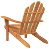 vidaXL Adirondack hagestoler 2 stk 79x95x92 cm heltre teak