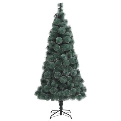 vidaXL Kunstig juletre med stativ grønn 210 cm PET