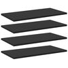 vidaXL Hylleplater 8 stk svart 60x30x1,5 cm sponplate