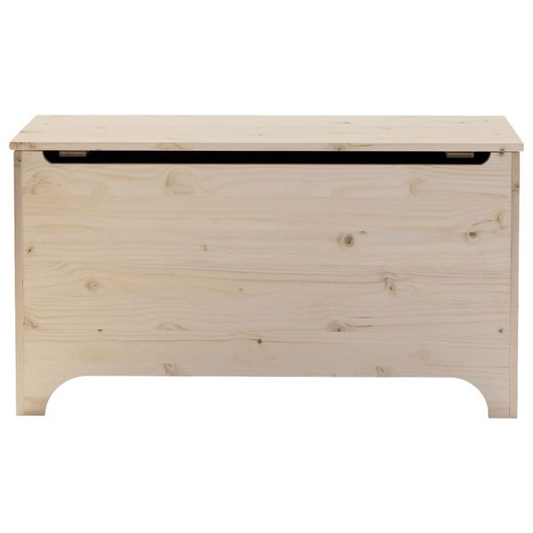 vidaXL Putekasse med lokk RANA 100x49x54 cm heltre furu