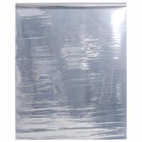 vidaXL Solfilm statisk reflekterende effekt sølv 45x1000 cm PVC