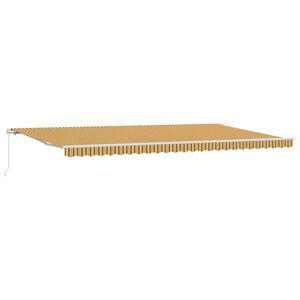 vidaXL Innvendbar Markise Flerfarget 600 &times; 350 cm