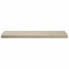 vidaXL Flytende vegghyller 2 stk eik 90x23,5x3,8 cm MDF