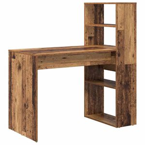 vidaXL Skrivebord Gamle tre Konstruert tre 113 x 54 x 120 cm