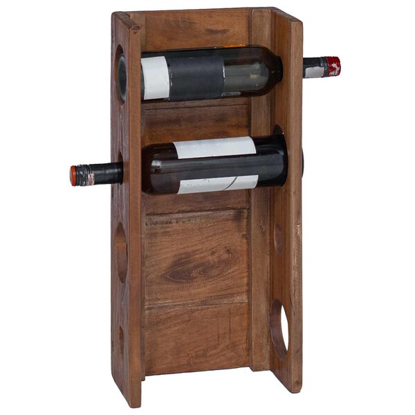 vidaXL Stativ Brun 24 x 13 x 54 cm Massiv Mahogni Tre