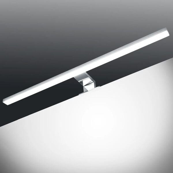 vidaXL Speillampe 8 W kj&oslash;lig hvit