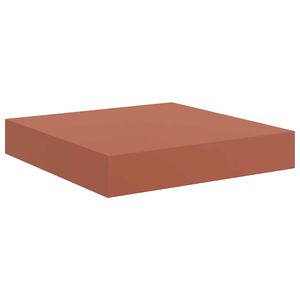 vidaXL Vegghylle 4 stk. R&oslash;d 23 x 23,5 x 3,8 cm Konstruert tre