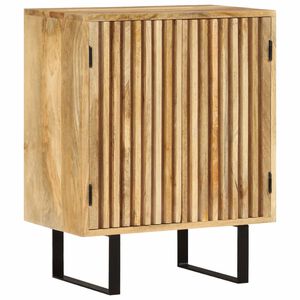 vidaXL Skjenk med 2 d&oslash;rer 55x35x70 cm heltre mango