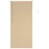 vidaXL Venetiansk persienne Lys Brun med M&oslash;nster 213 x 80 cm PVC