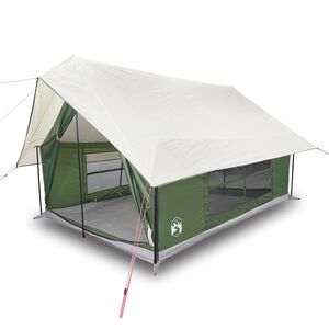 vidaXL Campingtelt 5 personer gr&oslash;nn vanntett