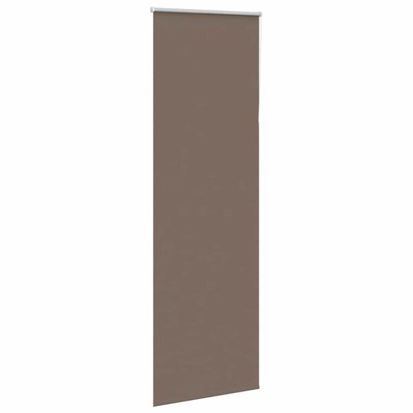 vidaXL Rullegardin lystette 80x230 cm stoff bredde 75,7 cm polyester