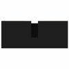 vidaXL Baderomsskap svart 80x33x60 cm konstruert tre
