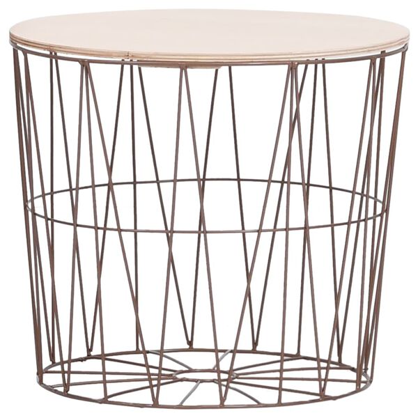 vidaXL Salongbord 4 stk kobber