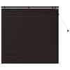 vidaXL Venetiansk persienne M&oslash;rk brun 125 x 130 cm 35 mm