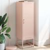 vidaXL Highboard rosa 36x39x123 cm stål