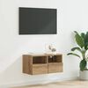 vidaXL TV Veggskap Artisan Eik 60 x 30 x 30 cm Konstruert tre