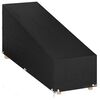 vidaXL Solsengtrekk 12 maljer 205x75x40/70 cm polyetylen