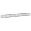 vidaXL Gabionkurv med deksel 700x100x50 cm galvanisert jern