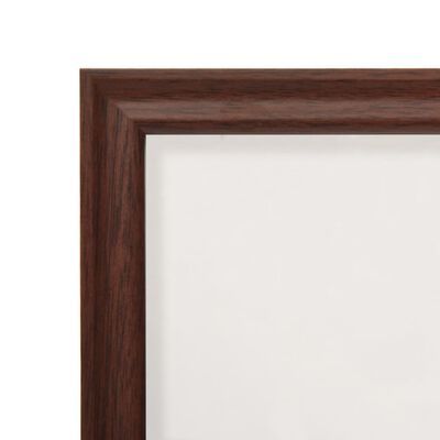 vidaXL Fotorammekollasj for vegg eller bord 3 stk mørkerød 21x29,7 cm