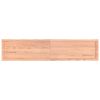 vidaXL Bordplate lysebrun 180x40x(2-6)cm behandlet heltre naturlig