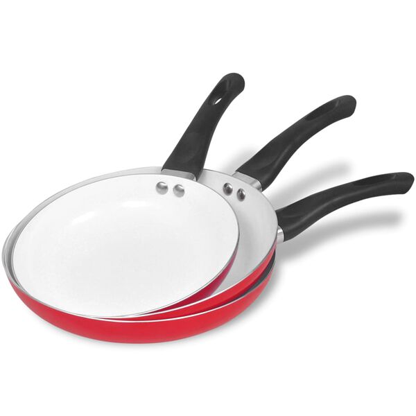 5 stk Keramikk Stekepanne Sett Induksjon