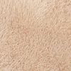 vidaXL Flossteppe med lang luv NAVARRA beige 100x100 cm polyester