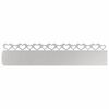 vidaXL Plenkanter 20 pcs s&oslash;lv 103 x 0,05 x 22 cm Rustfritt St&aring;l