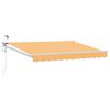 vidaXL Elektrisk Utrekkbar Markise sand 100% polyester og aluminium