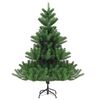 vidaXL Nordmann kunstig juletre med LED og kulesett fir gr&oslash;nn 210 cm