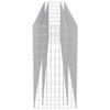 vidaXL Gabion høybed galvanisert stål 450x50x100 cm