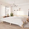 vidaXL Sengeramme heltre furu 180x200 cm Super King