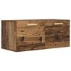 vidaXL Veggskap Veggmontert Gammelt tre 80 x 36,5 x 35 cm