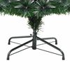 vidaXL Kunstig juletre med dekorative strenglys grønn 180 cm PVC