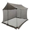 vidaXL Camping tarp med nettingvegger Brun gr&aring; 270 x 210 x 210 cm