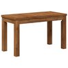 vidaXL Kaffebord LAREN Naturlig 60,5 x 30 x 36 cm Solid akasietre