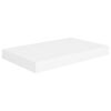 vidaXL Flytende vegghyller 2 stk hvit 40x23x3,8 cm MDF
