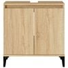 vidaXL Servantskap sonoma eik 58x33x60 cm konstruert tre
