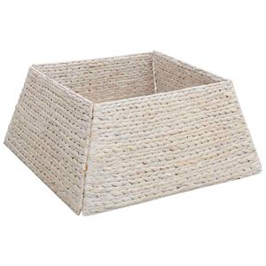 vidaXL Juletr&aelig;ring Torget Hvit 60 x 60 x 28 cm Vannhyasint
