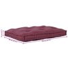 vidaXL Sofa pute Marron 120 x 80 x 12 cm stoff