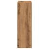 vidaXL Bokhylle artisan eik 40x24x76 cm konstruert tre