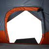 vidaXL Kuppeltelt for camping 4 personer oransje vanntett